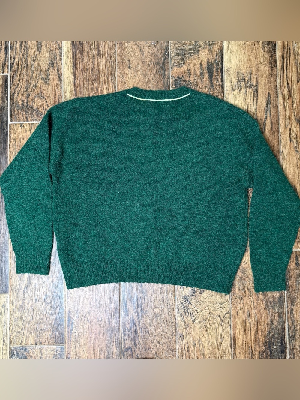 Sundry 'Ciao Crewneck Fuzzy Sweater Pullover Size Small - Picture 6 of 7